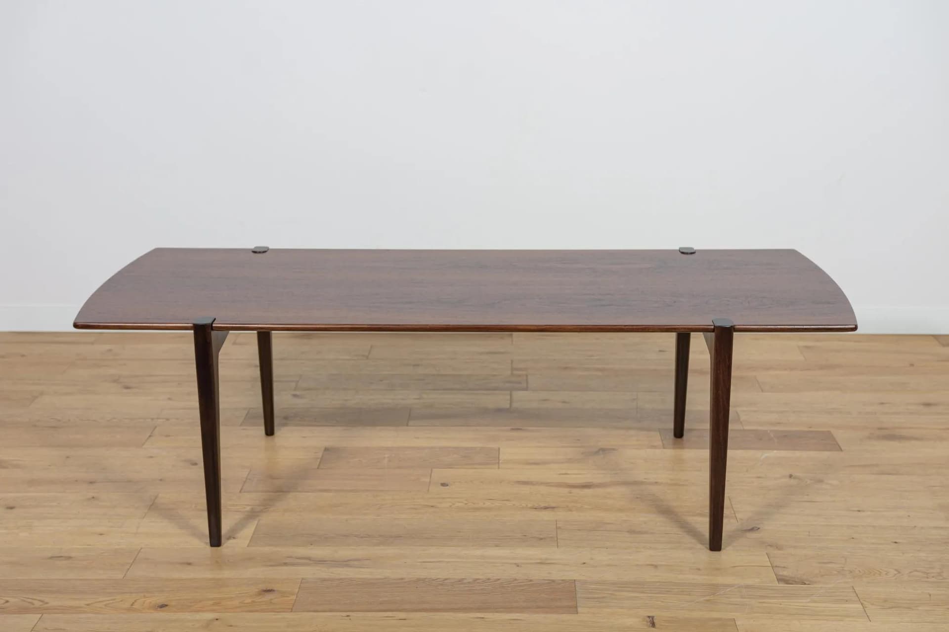 Coffee table, brown rosewood, by D. Rosén, Nordiska Kompaniet, Sweden, 1960s. - 74702
