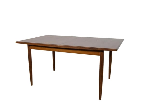 Extendable Dining Table, brown teak, G-Plan, United Kingdom, 1960s - DIMENSION