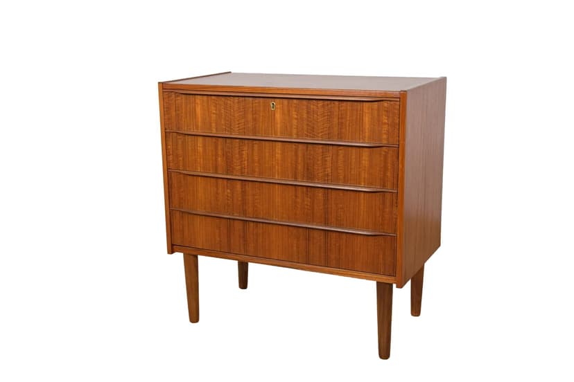Komoda, teak brązowy, Dania, lata 60.