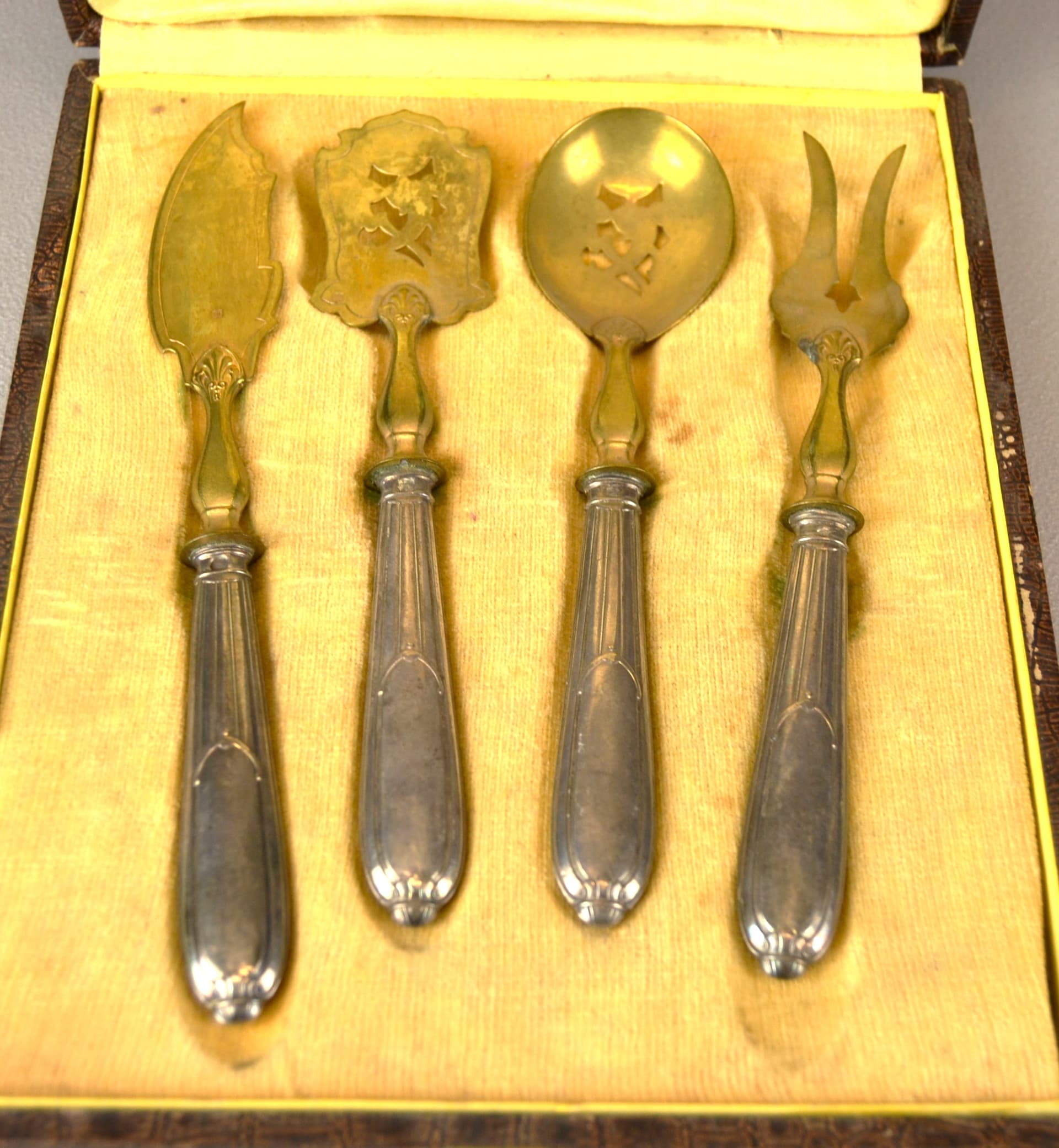 Cold Table Cutlery Set, silver, France, 19th c. - 545