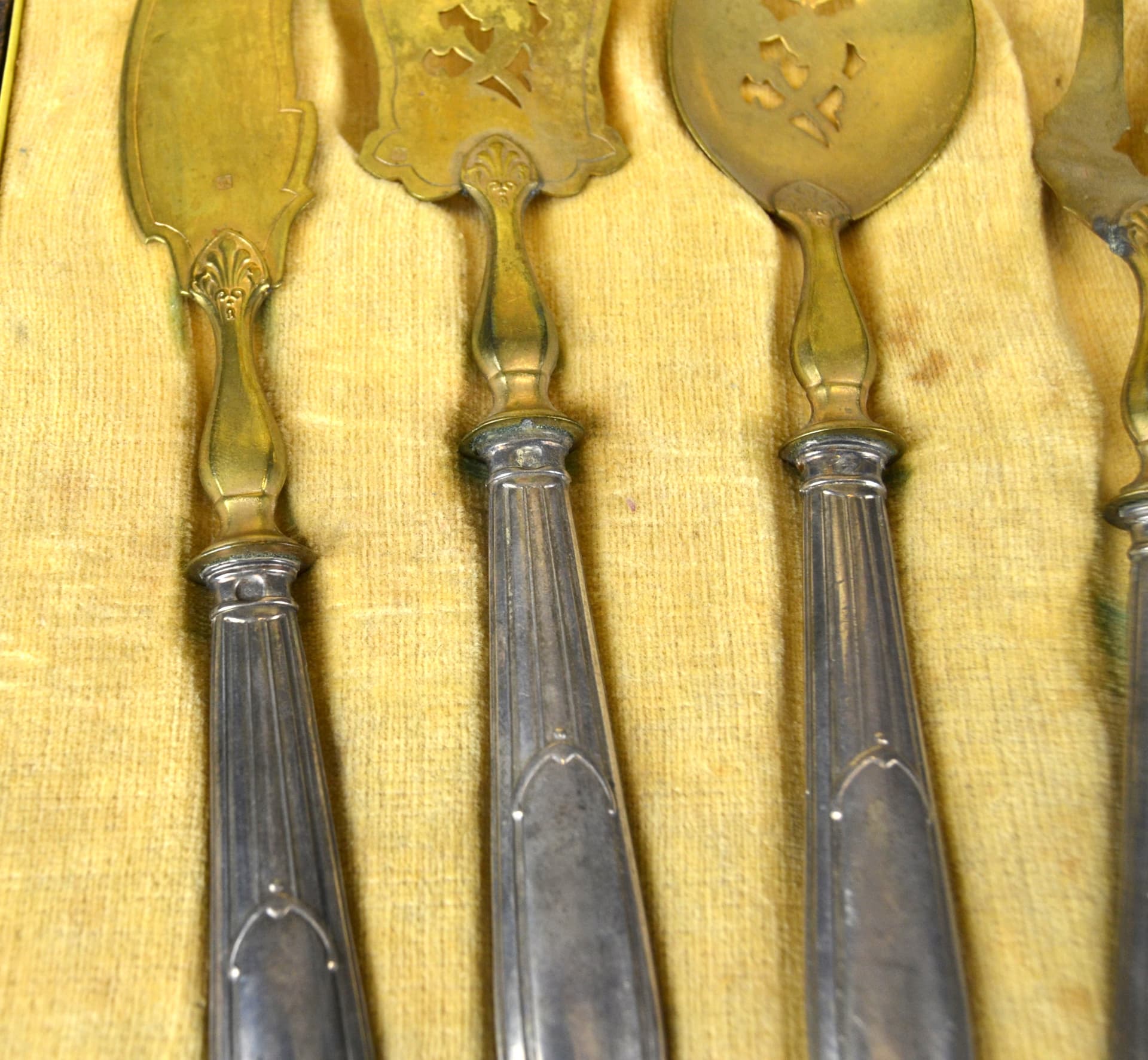 Cold Table Cutlery Set, silver, France, 19th c. - 548