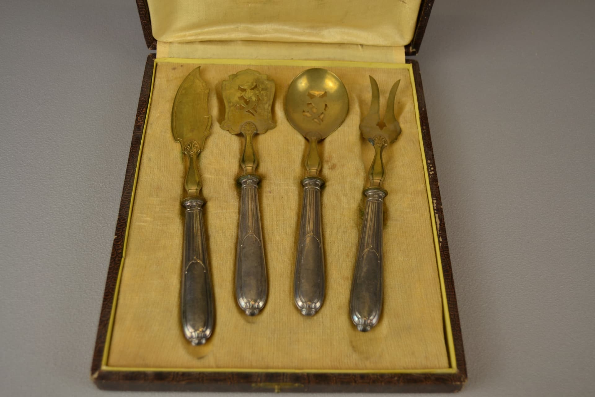 Cold Table Cutlery Set, silver, France, 19th c. - 552