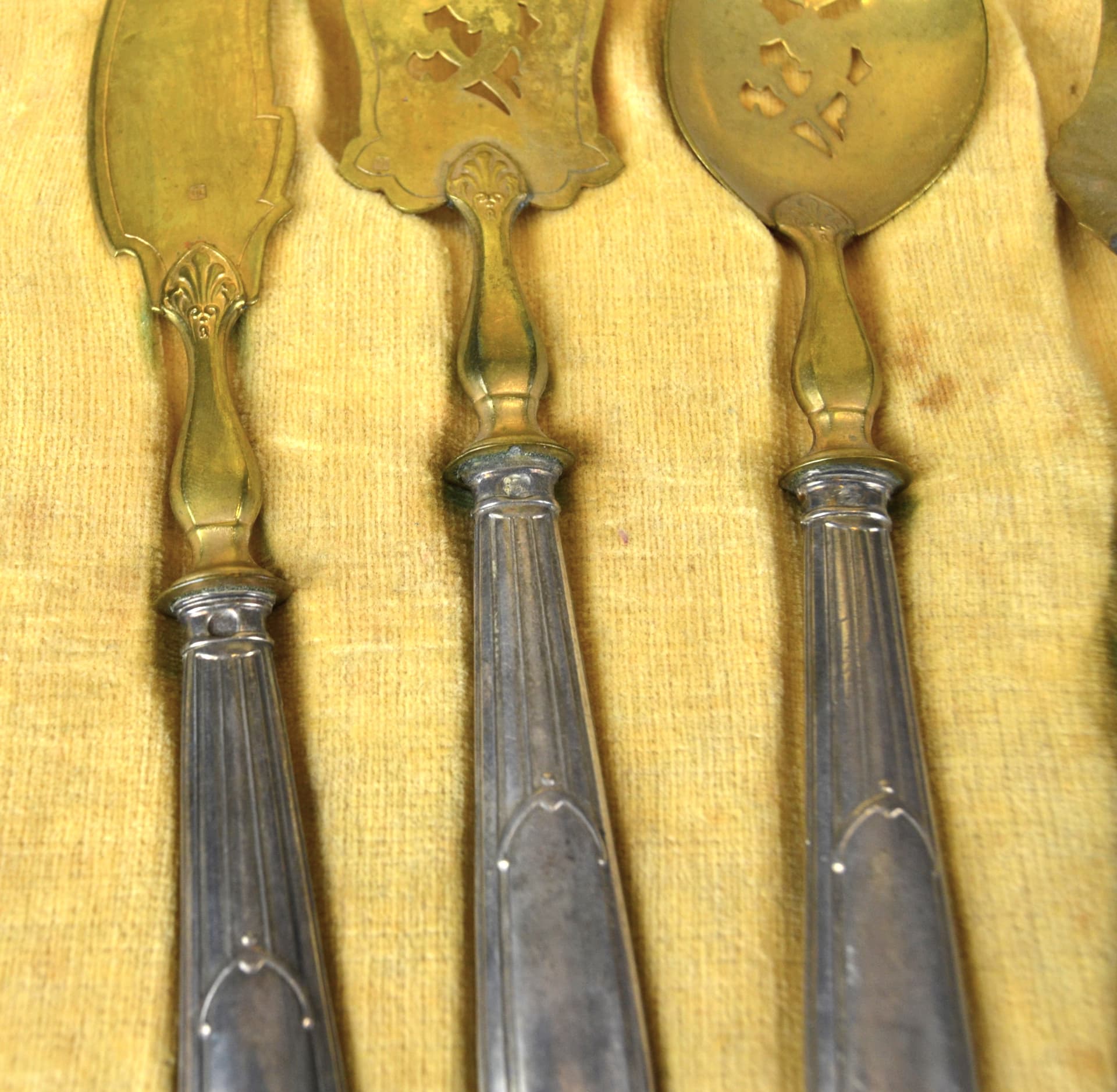 Cold Table Cutlery Set, silver, France, 19th c. - 546