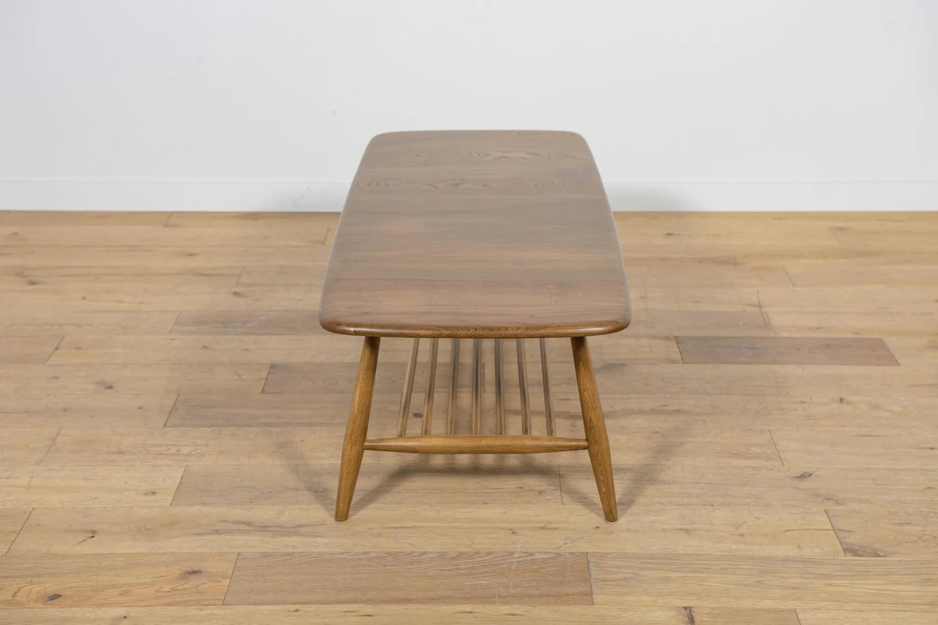 Stolik kawowy Model 459, wiąz brązowy, proj. L. Ercolani, Ercol, Wielka Brytania, lata 60. - 74295
