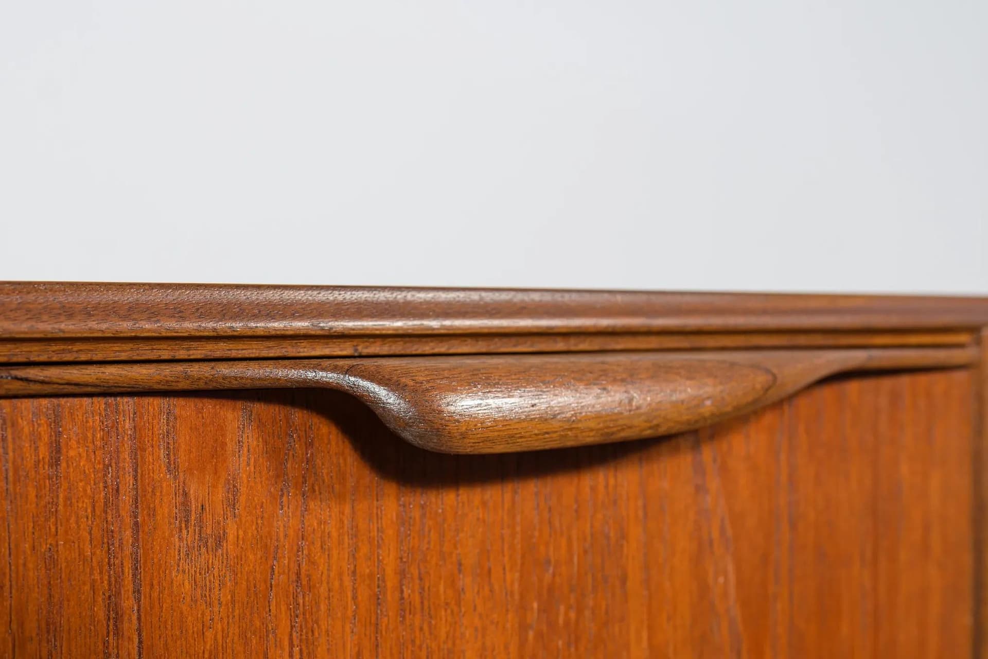 Bookcase, brown teak, A.H. McIntosh, United Kingdom, 1960s. - 74293