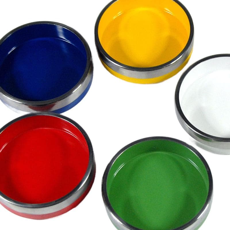 Kolorowe miseczki modułowe, styl I. Kenmochi, lata 80. - 6383