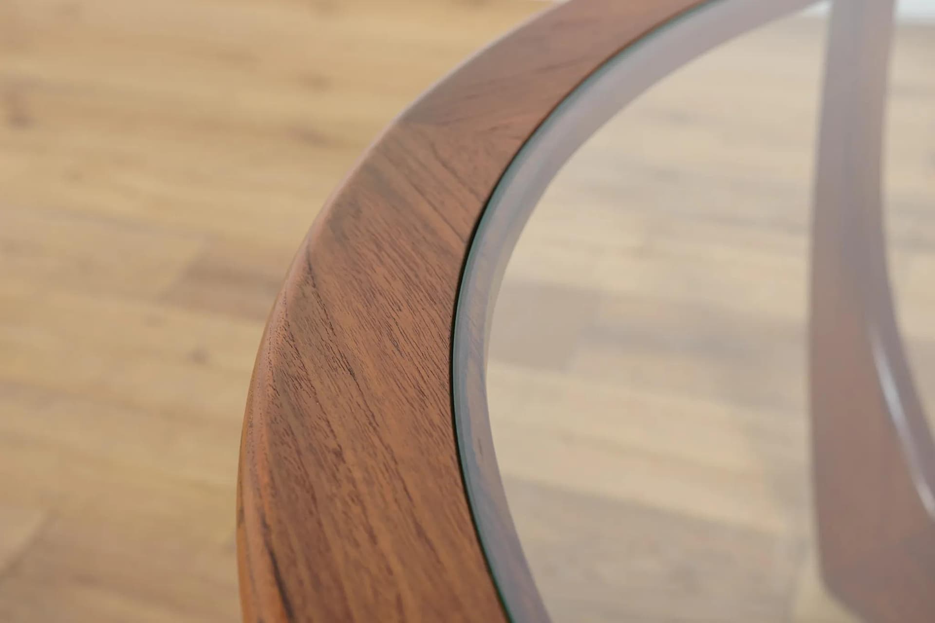 Coffee table Astro, brown teak, by V. Wilkins, G-Plan, United Kingdom, 1960s. - 75400