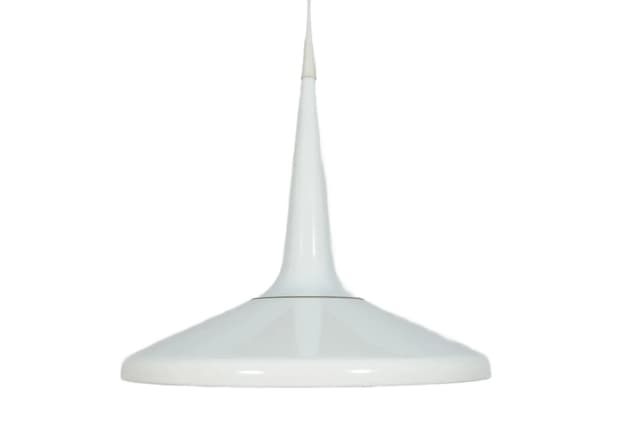 Pendant lamp Juicy, white aluminum, by K. Salto, T. Sigsgaard, Fritz Hansen, Denmark, 21st c. - DIMENSION