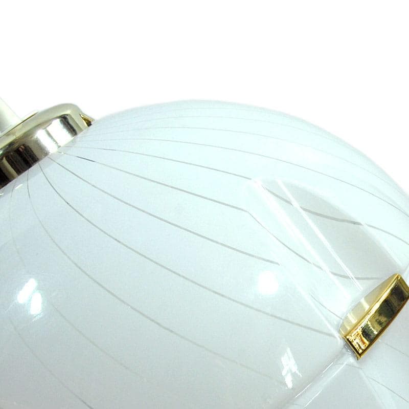 White Plastic Ceiling Lamp, Italy, 1980s - 6374