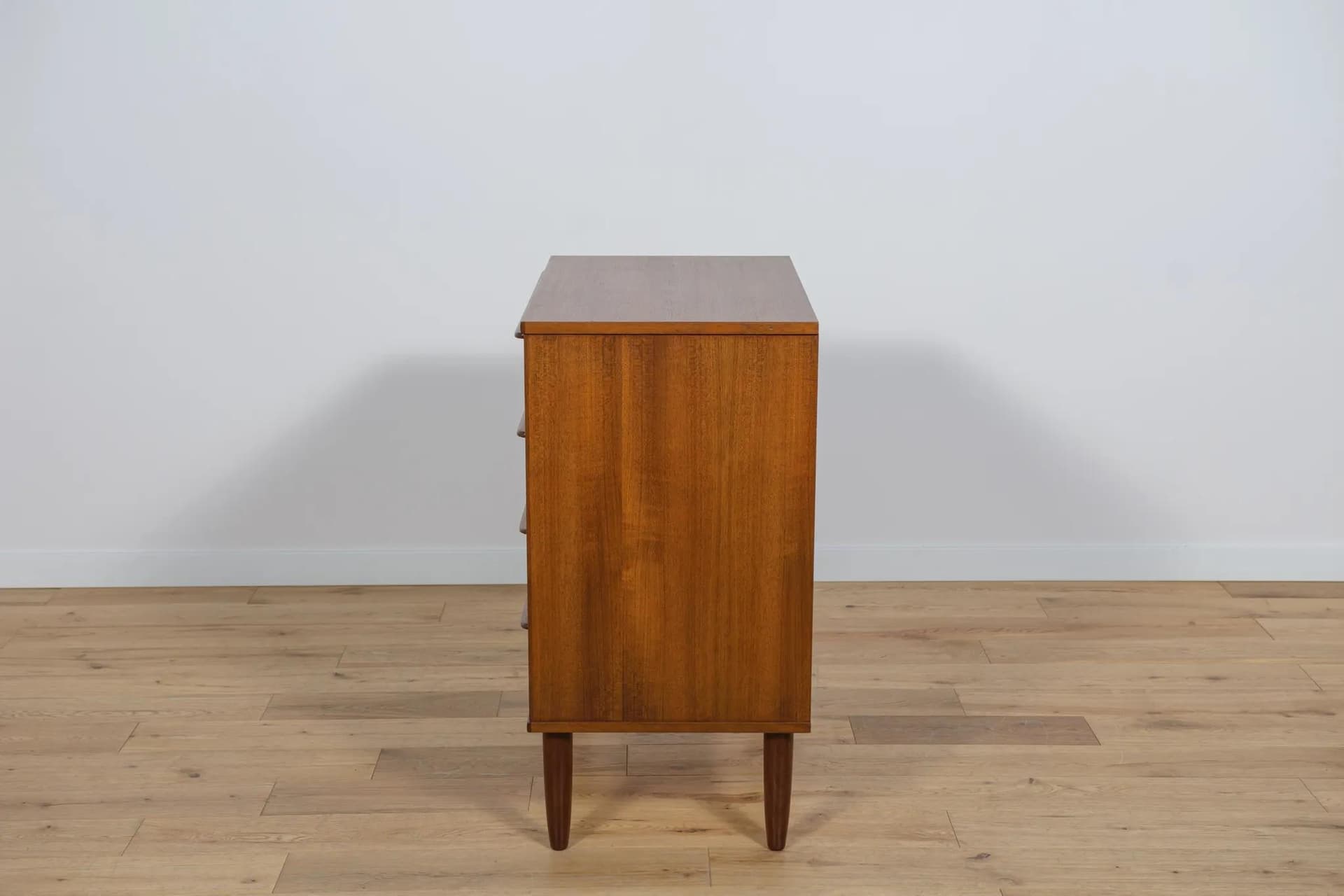 Komoda, teak brązowy, Dania, lata 60. - 75609