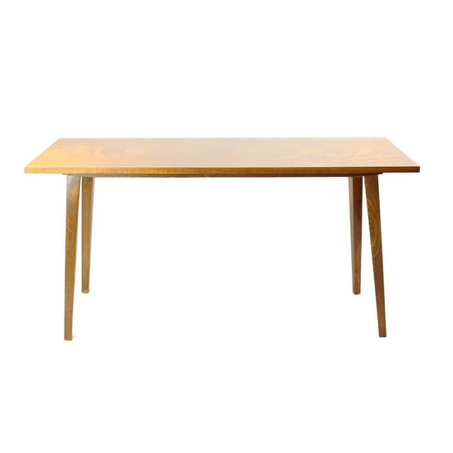 Coffee table, walnut, Czechoslovakia, 1960s. - DIMENSION