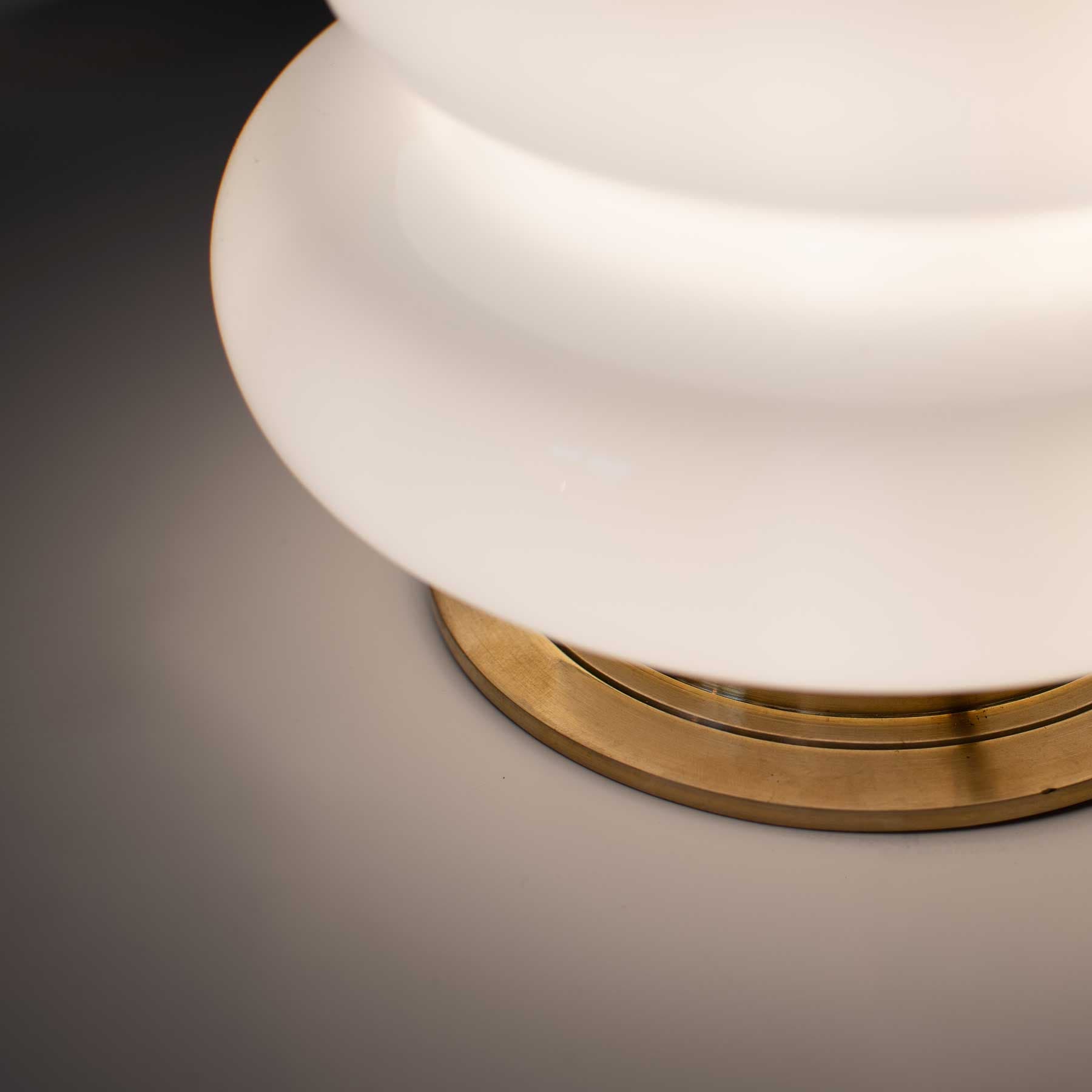 Kinkiet Mooring szło opalowe, mosiądz, Embassy Interiors - 76013