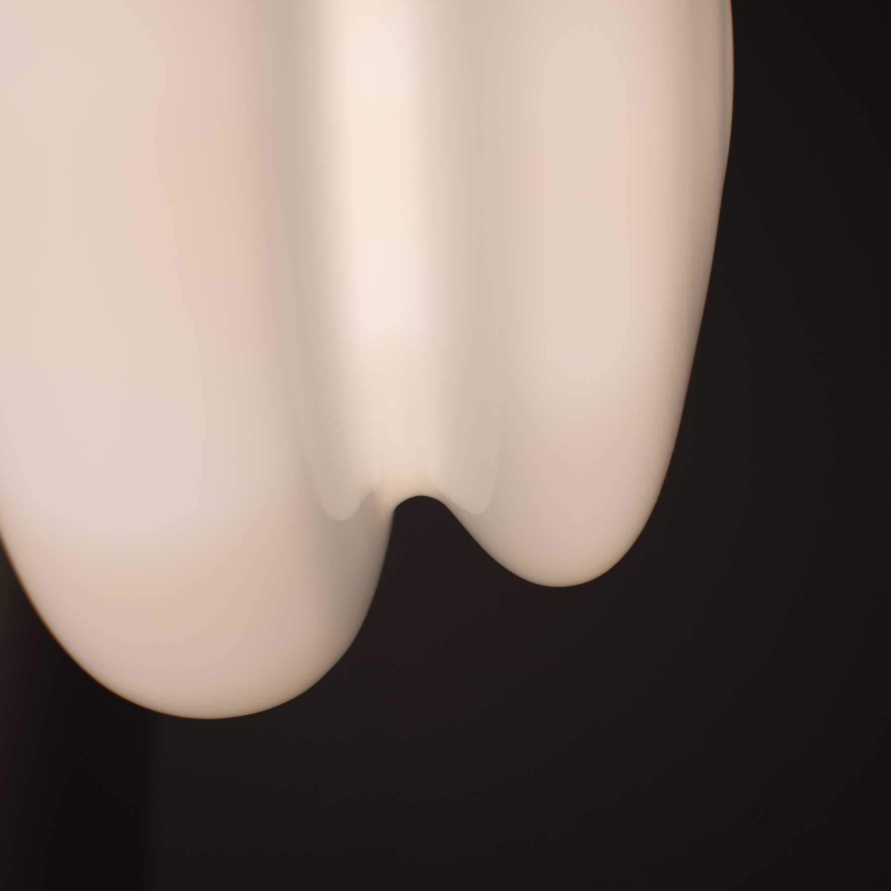 Kinkiet Mooring szło opalowe, nikiel, Embassy Interiors - 76005