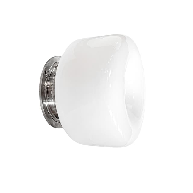 Kinkiet Buoy szło opalowe, nikiel, Embassy Interiors - WYMIARY