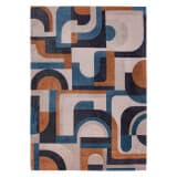 Niebieski i pomarańczowy