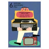 Elektronika PRLu, plakat do wystawy