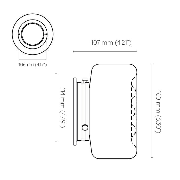 Kinkiet Atlantic szło opalowe, mosiądz, Embassy Interiors - 83629