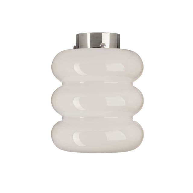 Plafon Bibe, szkło, nikiel, Embassy Interiors - WYMIARY