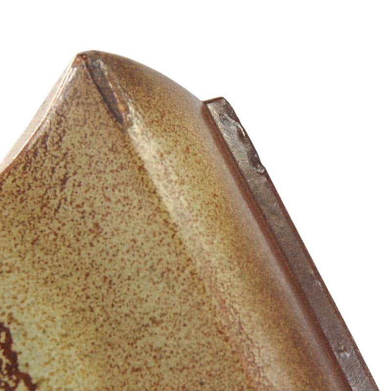 Beżowy wazon ceramiczny, proj. R. Rigon dla Bertoncello, Włochy, lata 60. - 6355