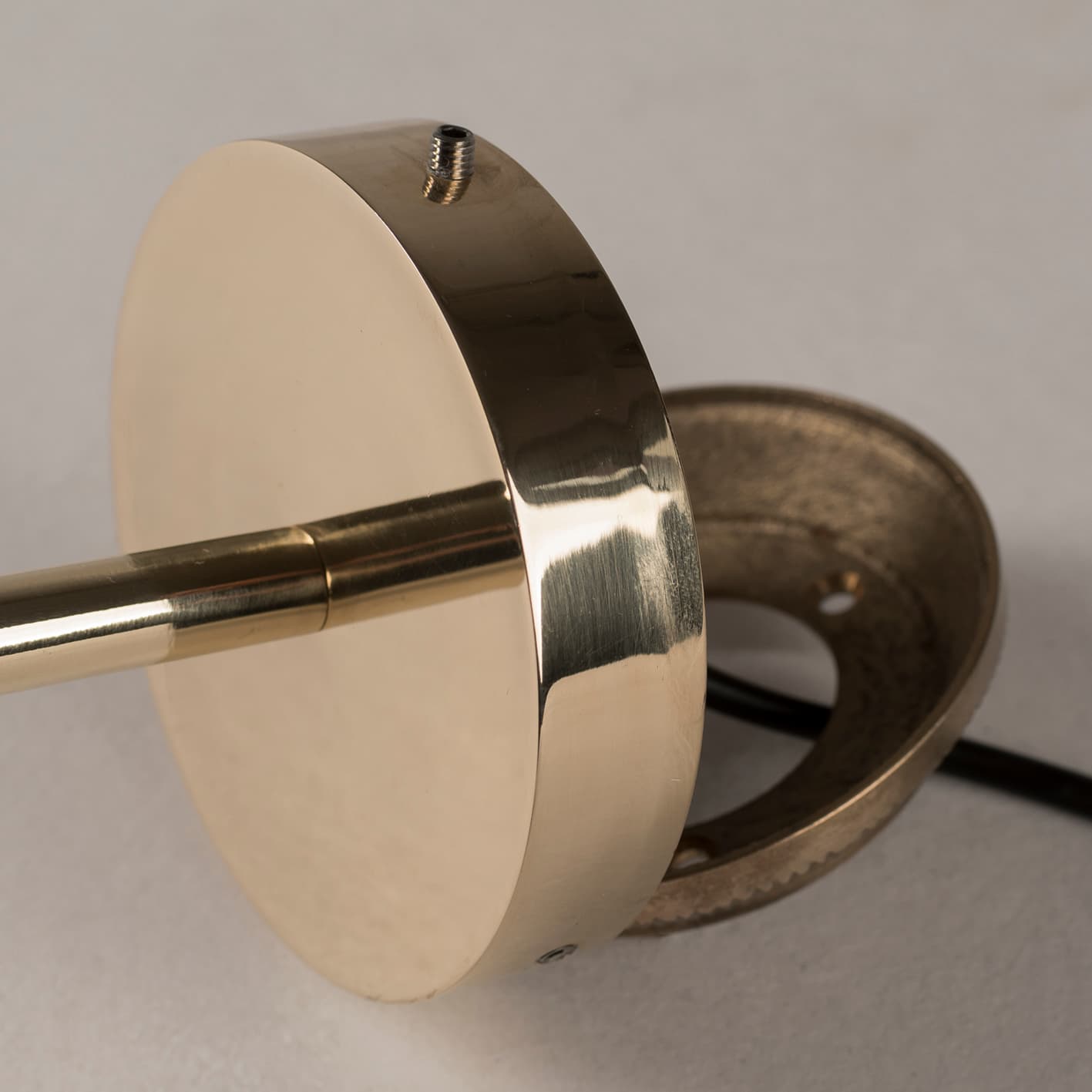 Kinkiet Deco szło jasne, mosiądz, Embassy Interiors - 76165