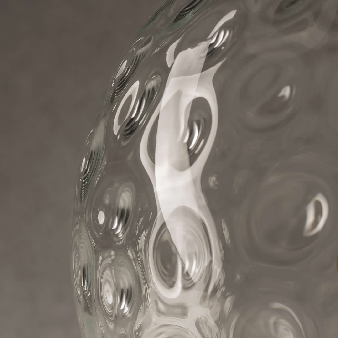 Lampa wisząca Kula Refleksyjna 250 szkło, nikiel, Embassy Interiors - 76153