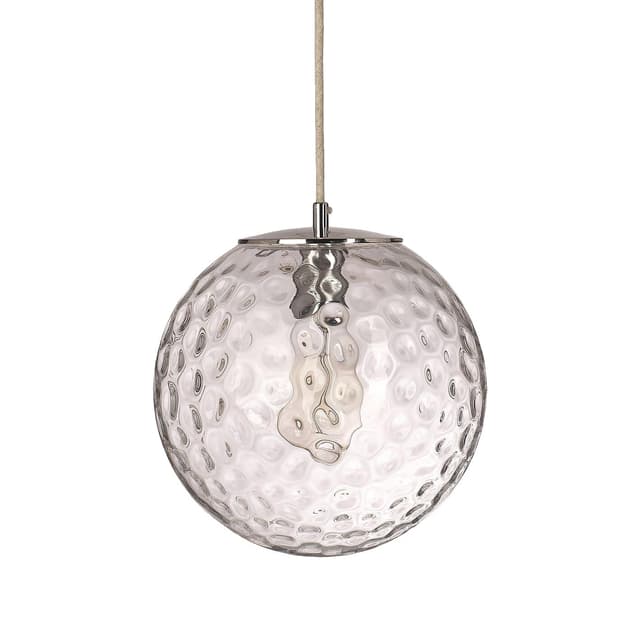 Lampa wisząca Kula Refleksyjna 250 szkło, nikiel, Embassy Interiors - WYMIARY