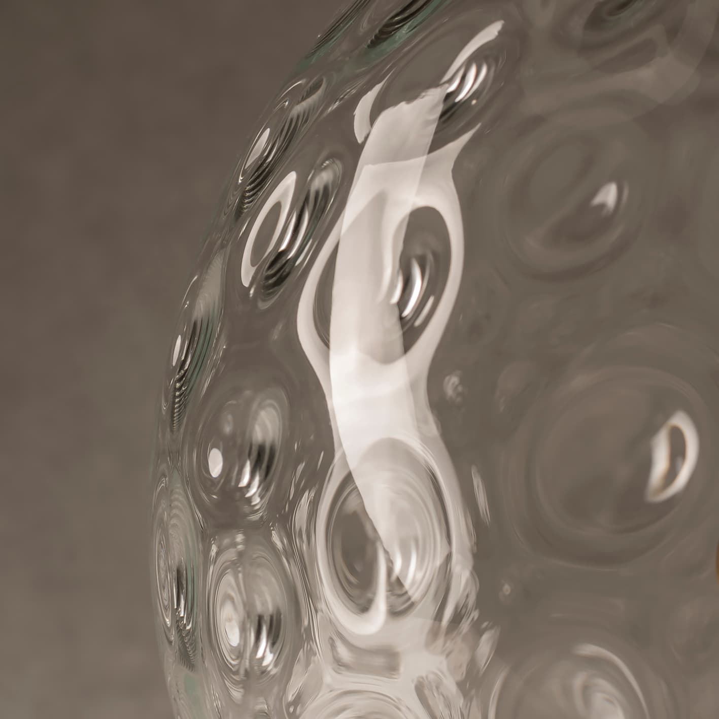 Lampa wisząca Kula Refleksyjna 300 szkło, nikiel, Embassy Interiors - 89917