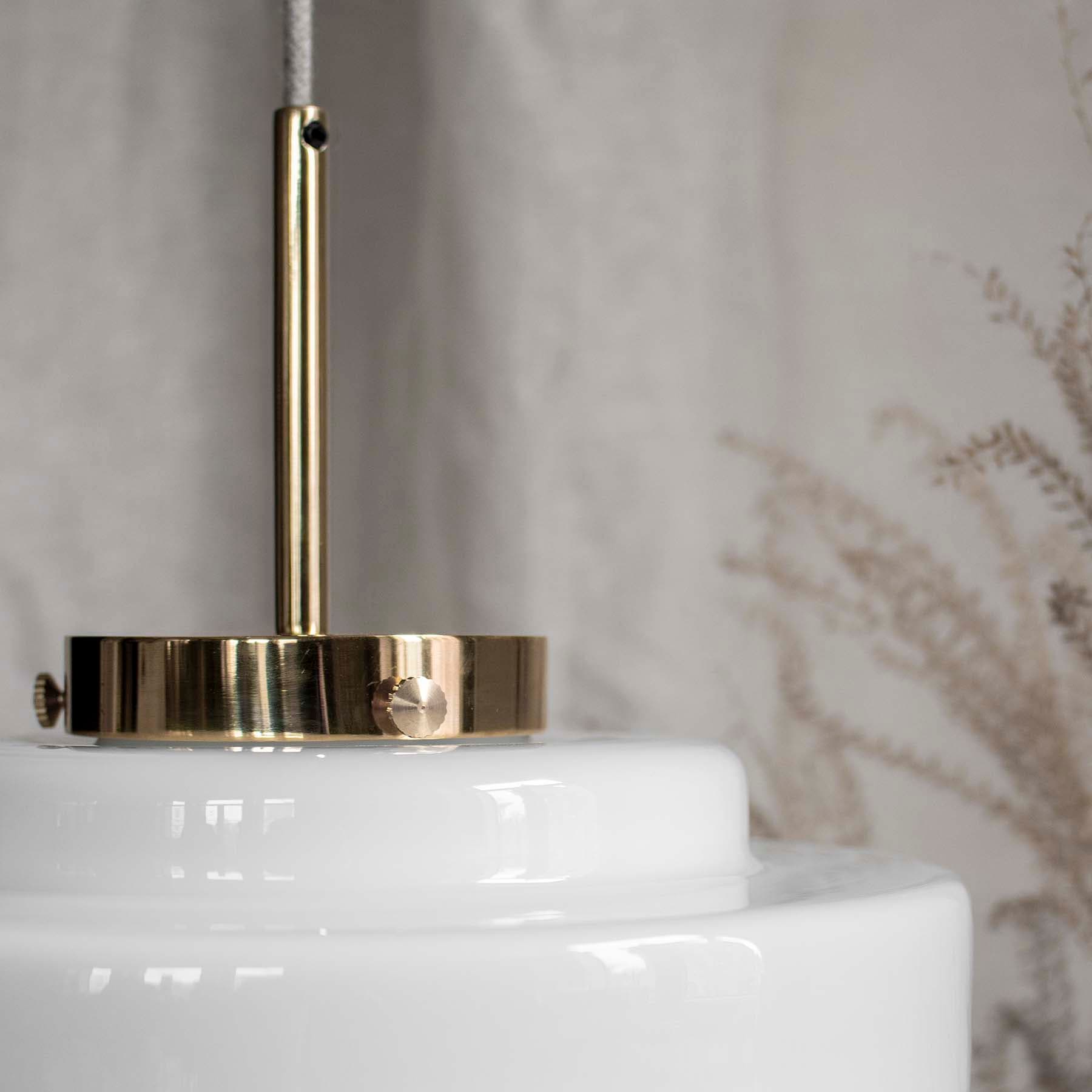 Lampa wisząca Mémoire szkło, mosiądz, Embassy Interiors - 76101