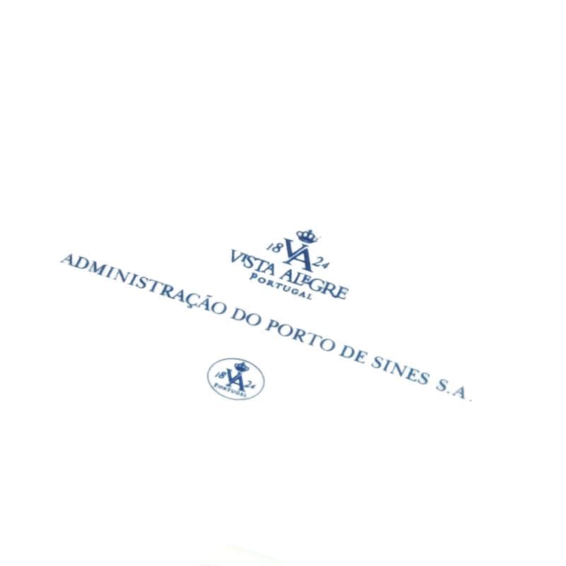 Biała porcelanowa paterka, Vista Alegre, Portugalia, lata 80. - 6337