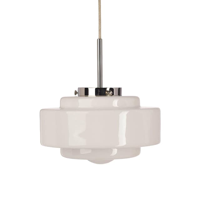 Lampa wisząca Mémoire szkło, nikiel, Embassy Interiors - WYMIARY