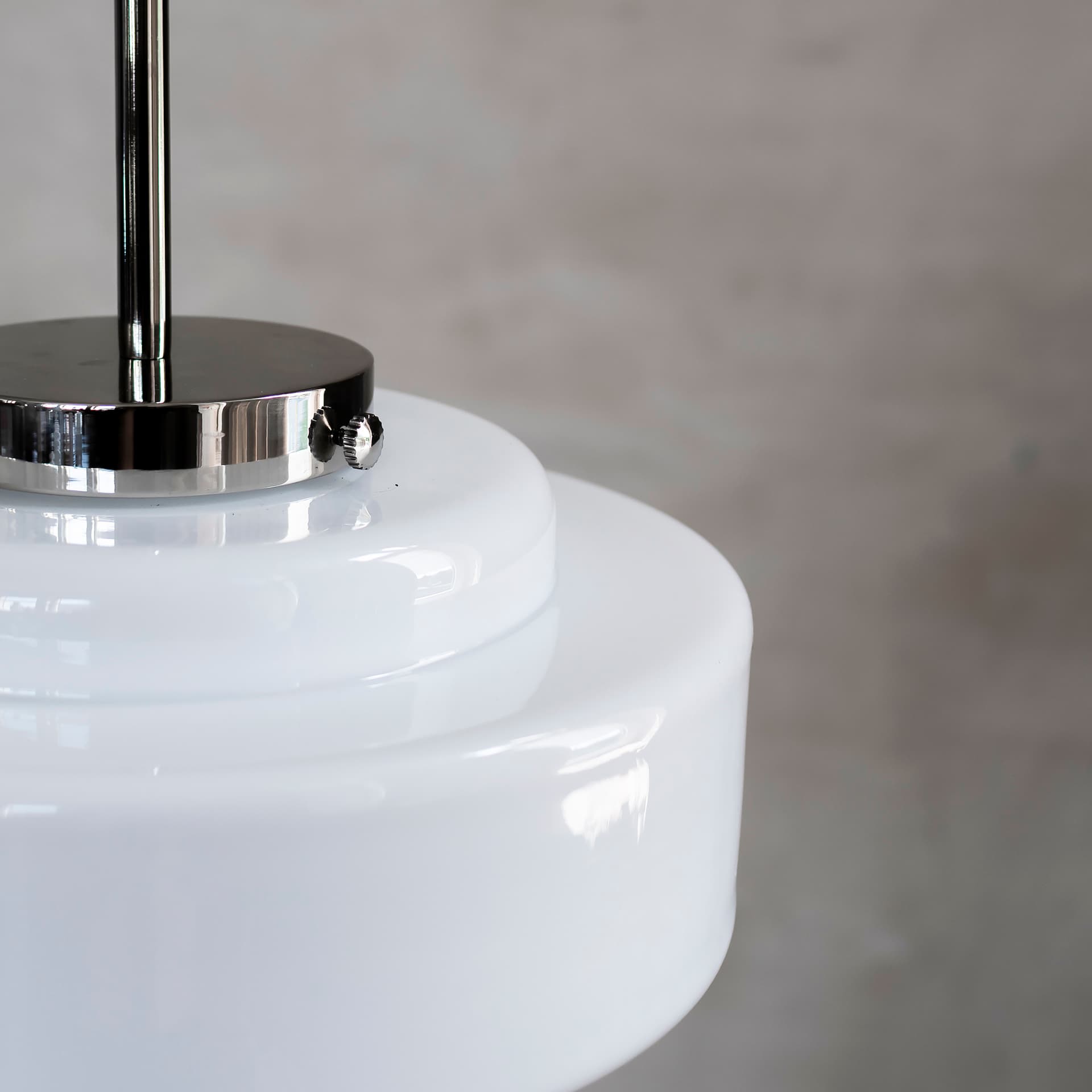 Lampa wisząca Mémoire szkło, nikiel, Embassy Interiors - 76092