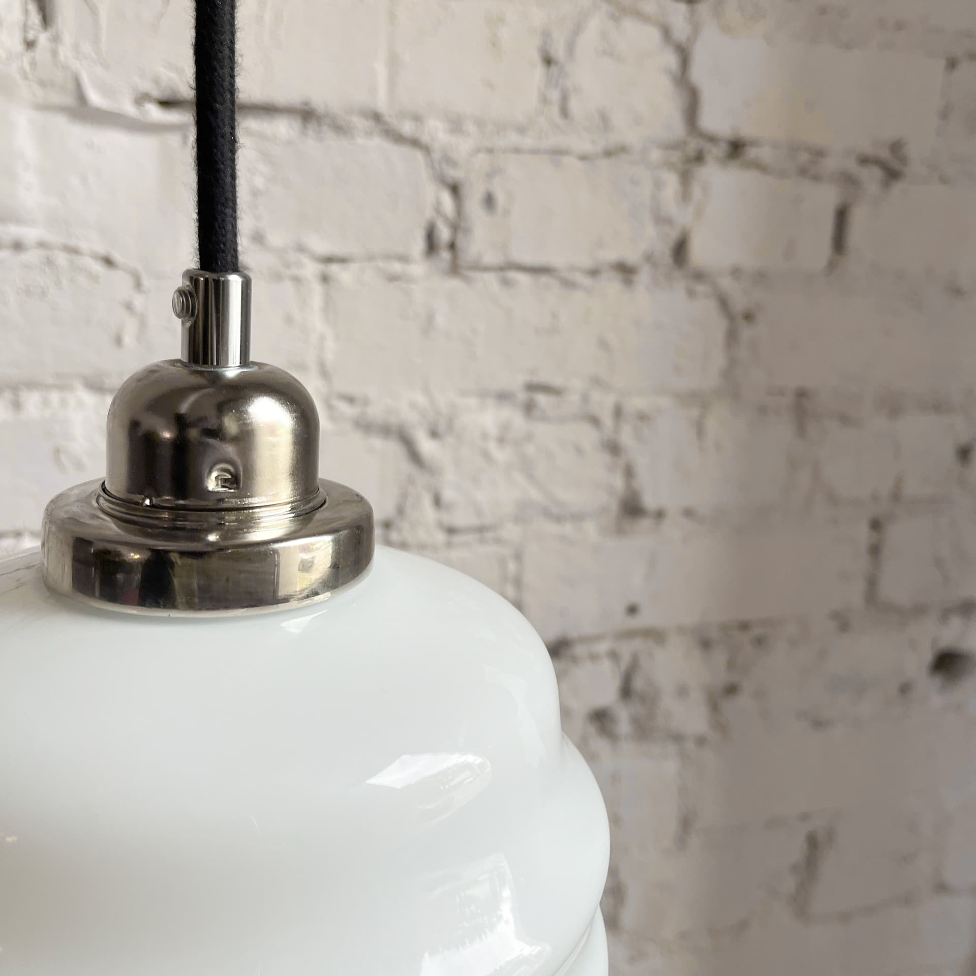 Lampa wisząca Mały Ul szkło, nikiel, Embassy Interiors - 76062