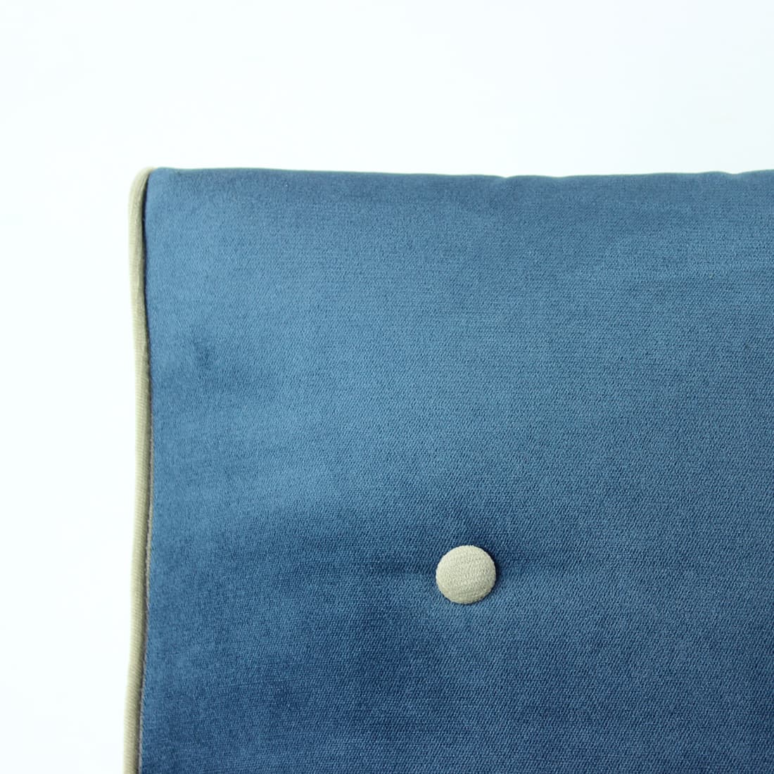 Fotel H-269, velvet niebieski, jesion ciemny, proj. J. Halabala, UP Závody, Czechosłowacja, lata 20. - 76503