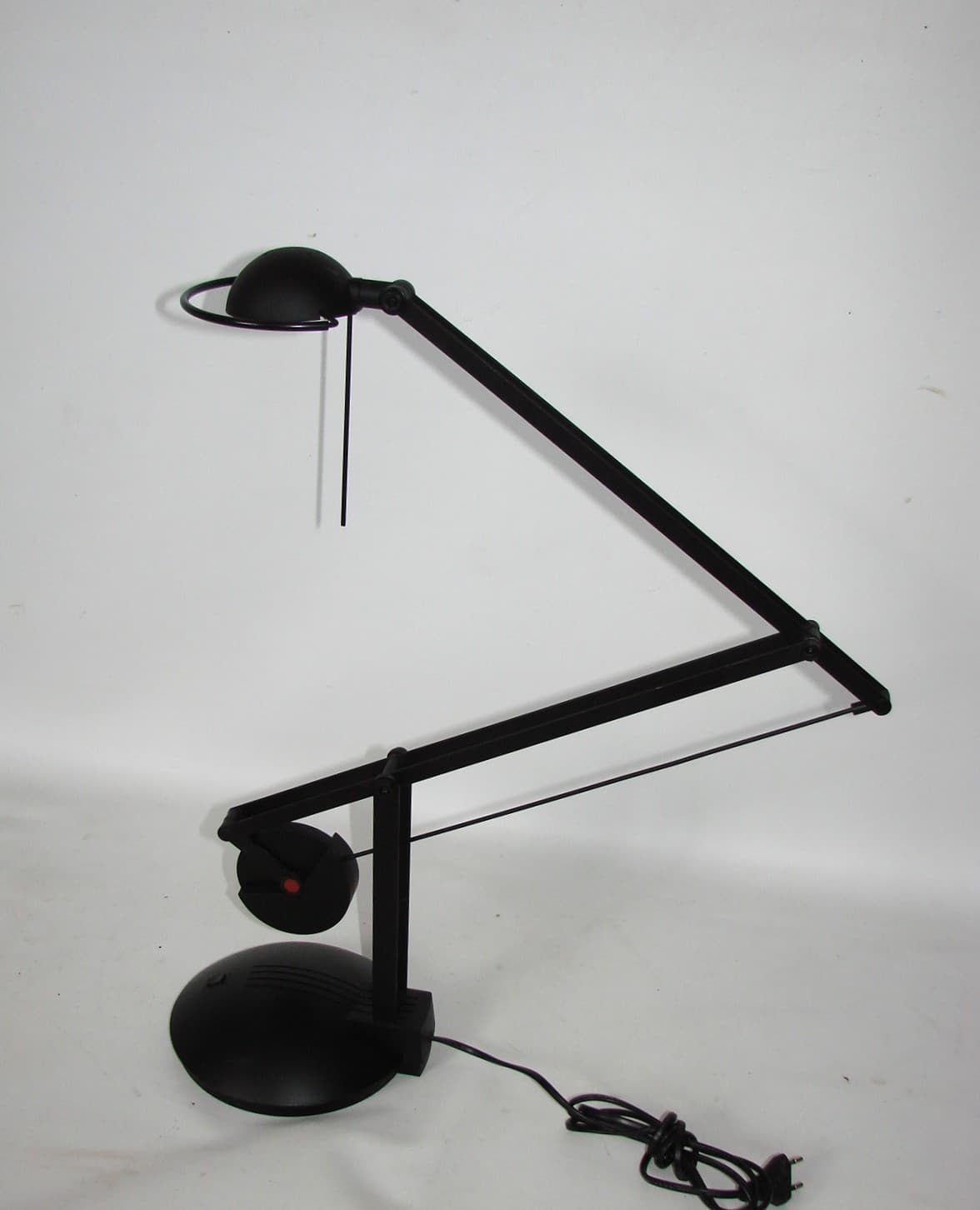 Lampa stojąca Briloner, czarny, metal, lata 90. - 77275