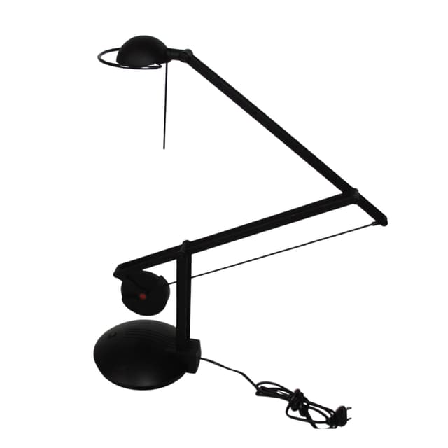 Lampa stojąca Briloner, czarny, metal, lata 90. - WYMIARY