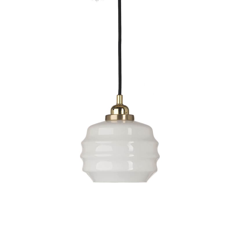 Lampa wisząca Mały Ul szkło, mosiądz, Embassy Interiors