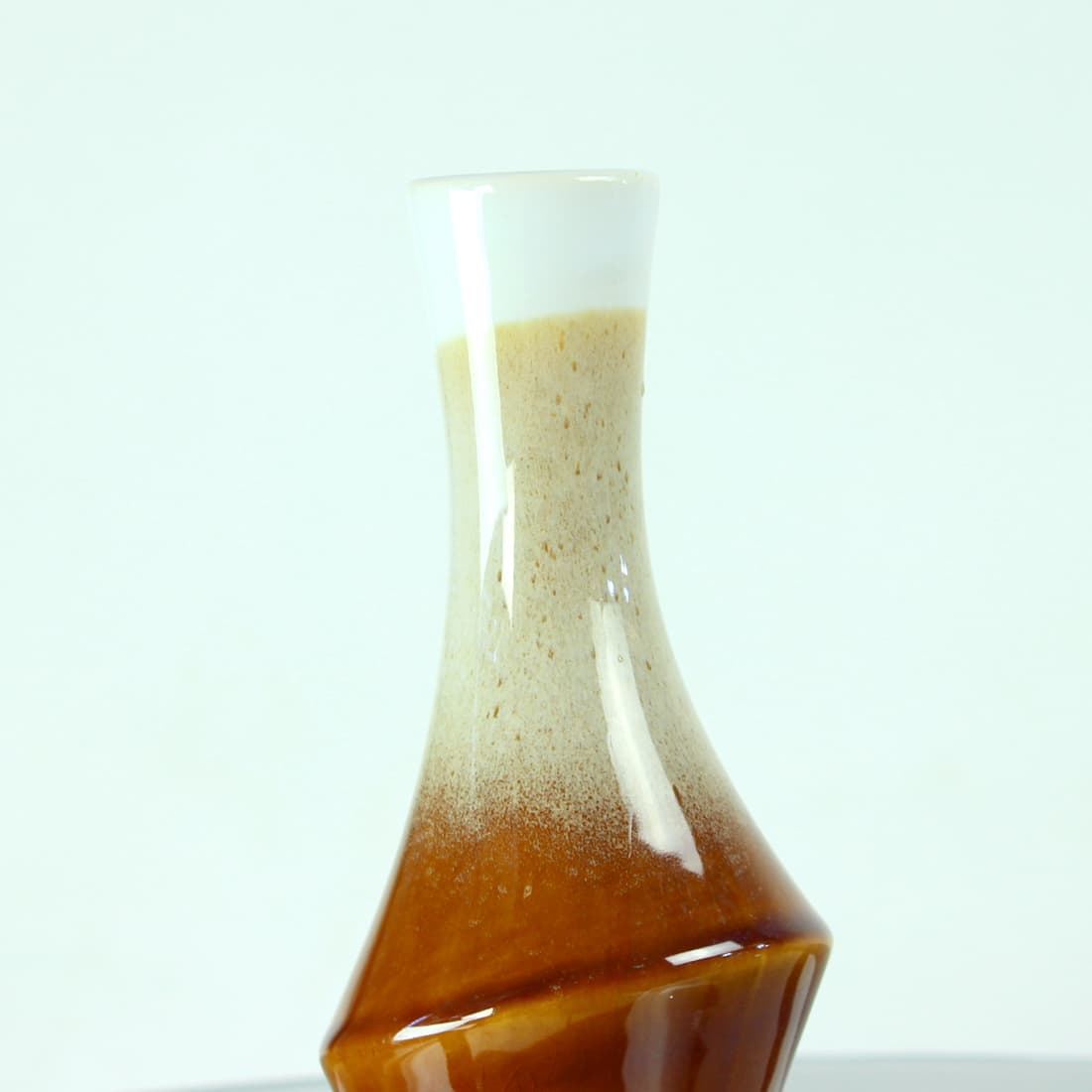 Wazon, brązowy, ceramika, Ditmar Urbach, Czechosłowacja, lata 60. - 91149