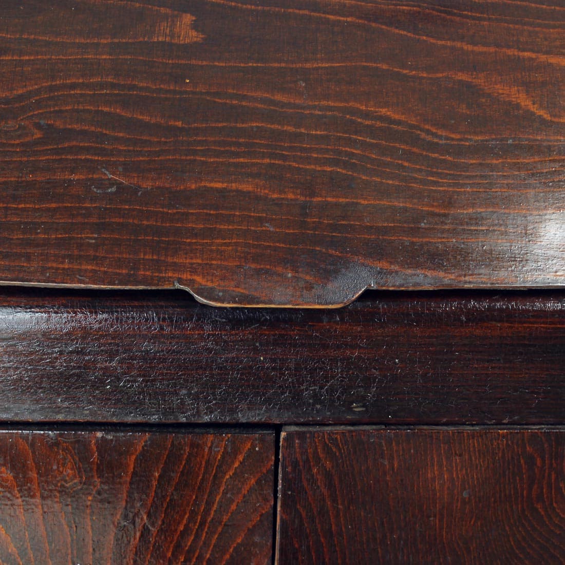 Sideboard, dark brown oak, Czechoslovakia, 1950s. - 91293