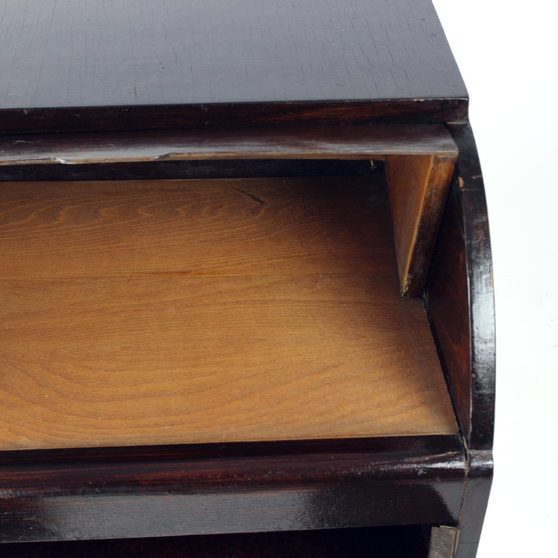 Sideboard, dark brown oak, Czechoslovakia, 1950s. - 91291