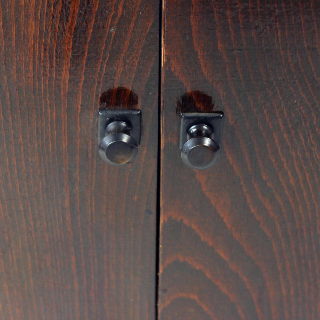 Sideboard, dark brown oak, Czechoslovakia, 1950s. - 91294
