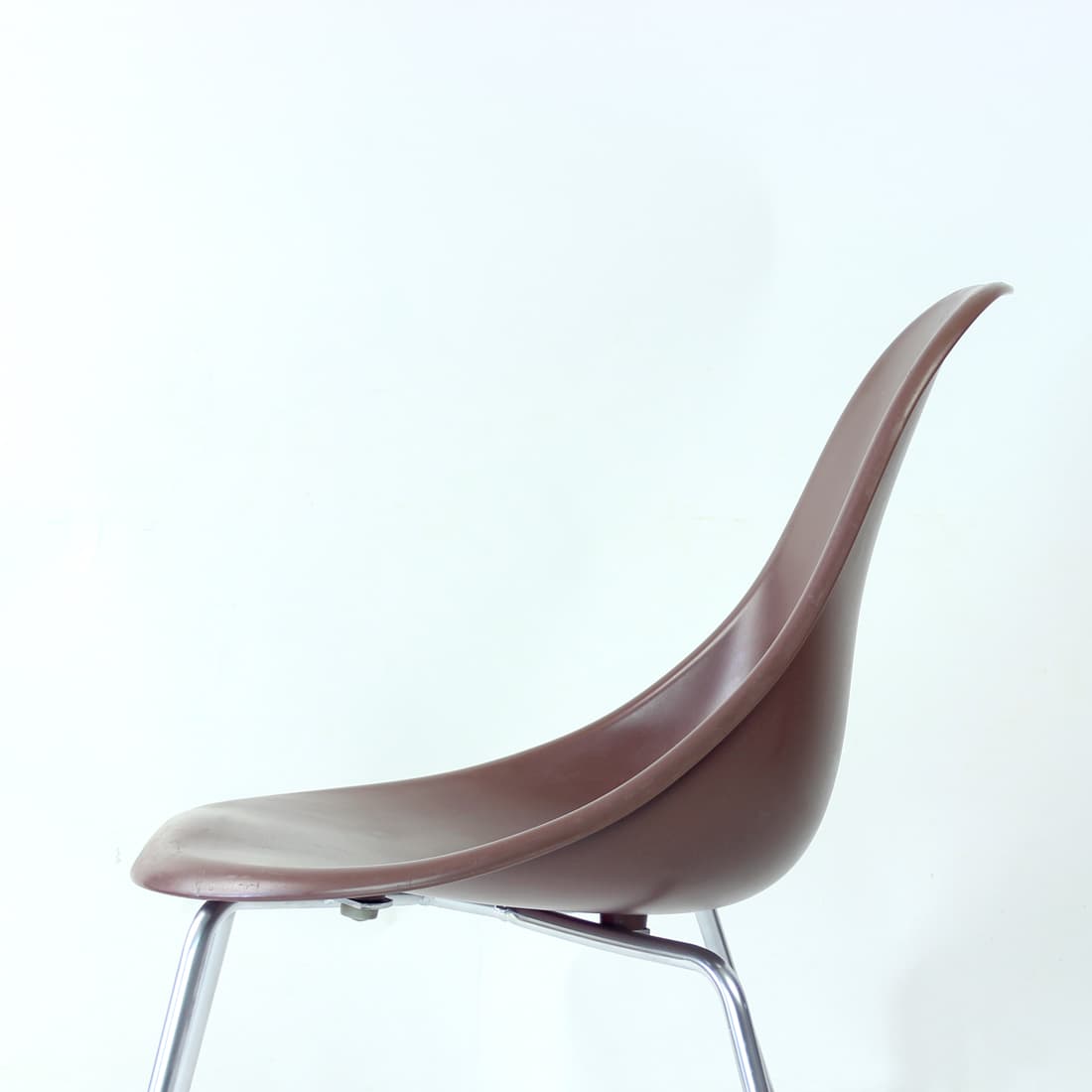 Krzesło Gaber, plastik ciemnobrązowy, Włochy, lata 90. - 91373