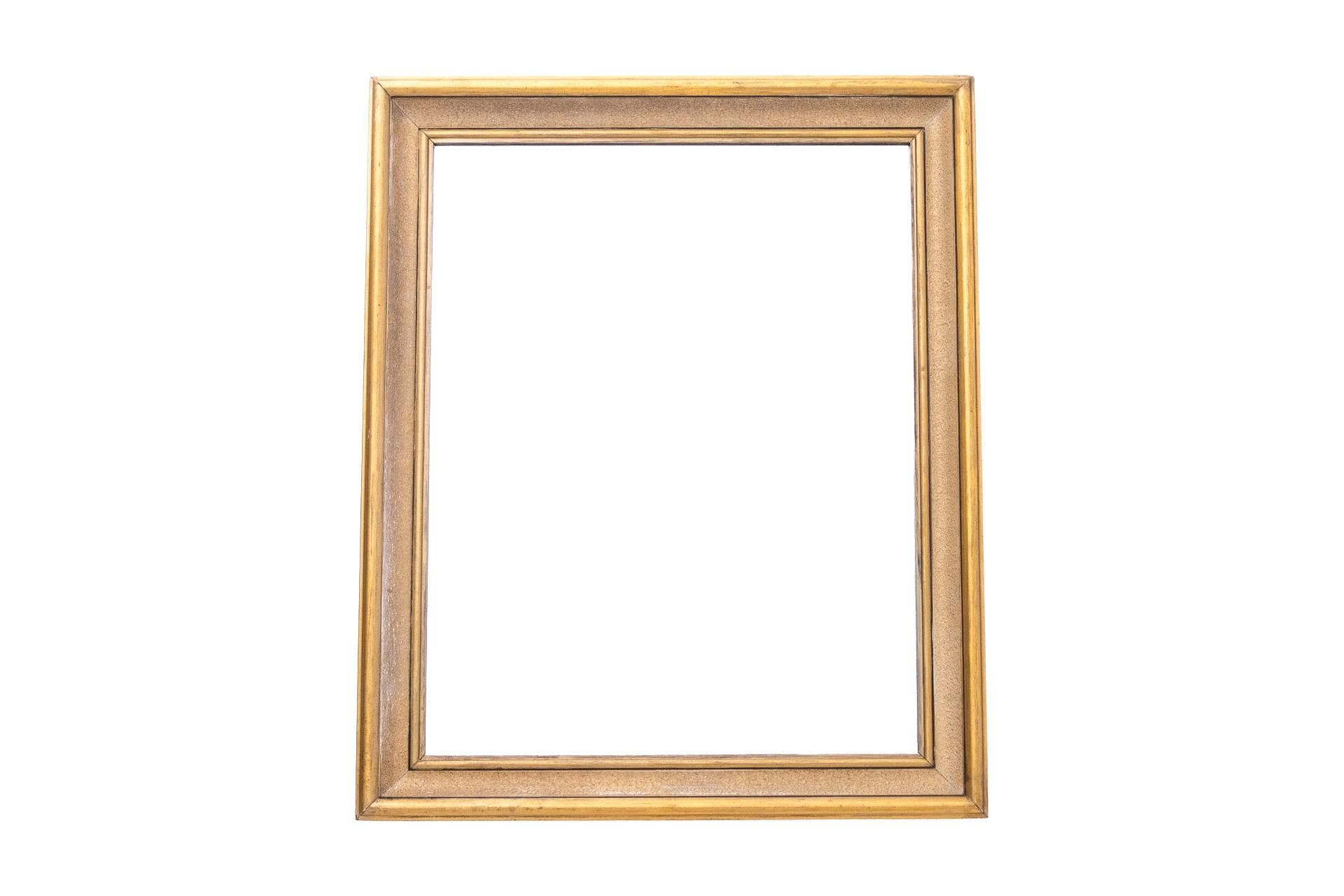 Golden Wall Mirror, Baroque Style, Early 20th Century