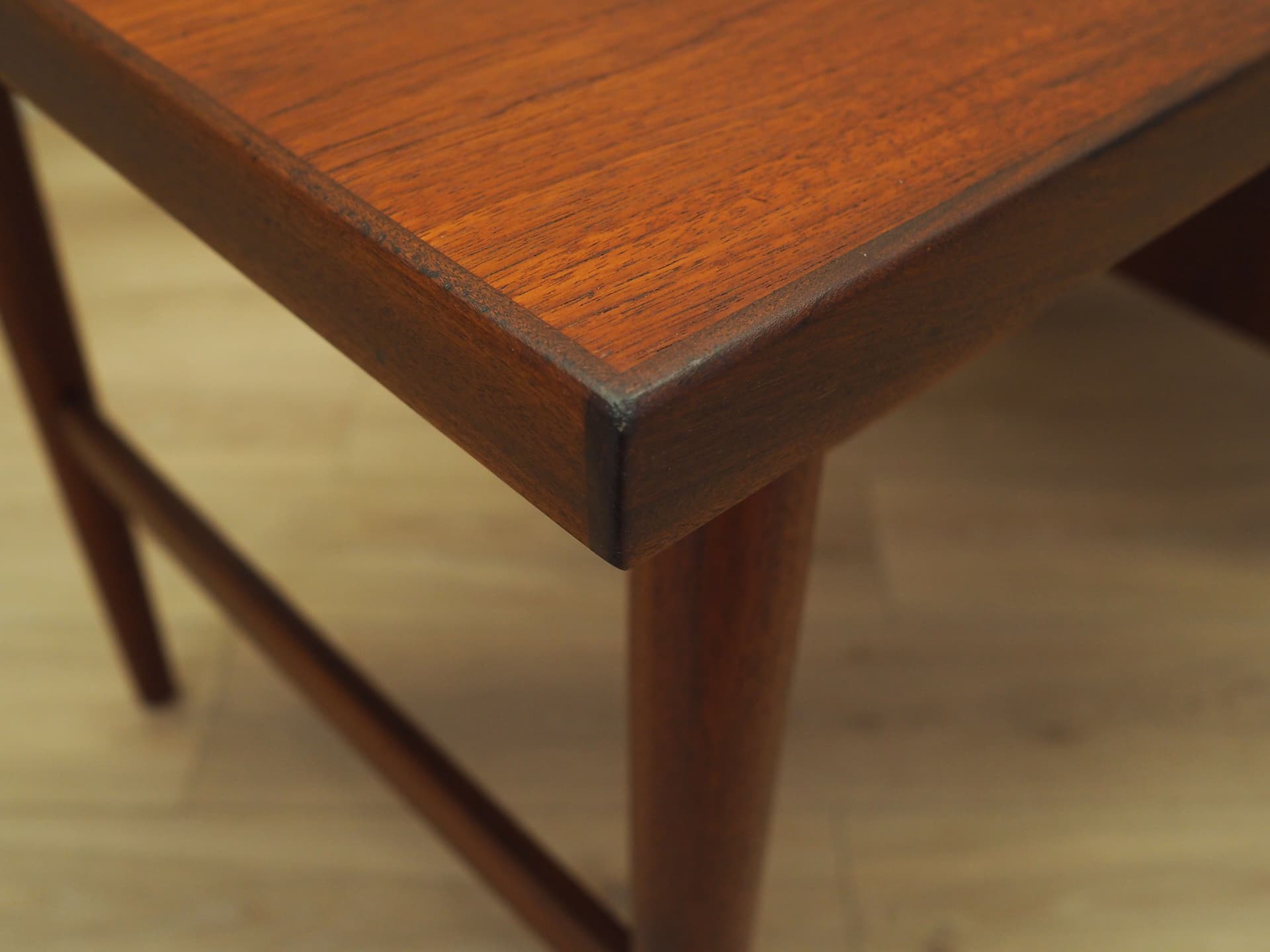 Biurko, teak brązowy, Dania, lata 70. - 80625