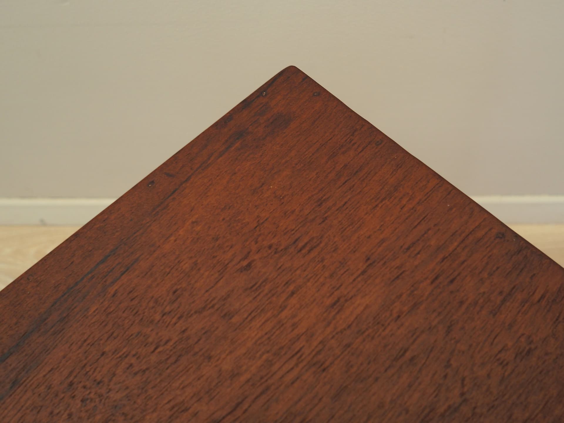 Skrzynia, brązowy, drewno tekowe, Dania, lata 60. - 80734