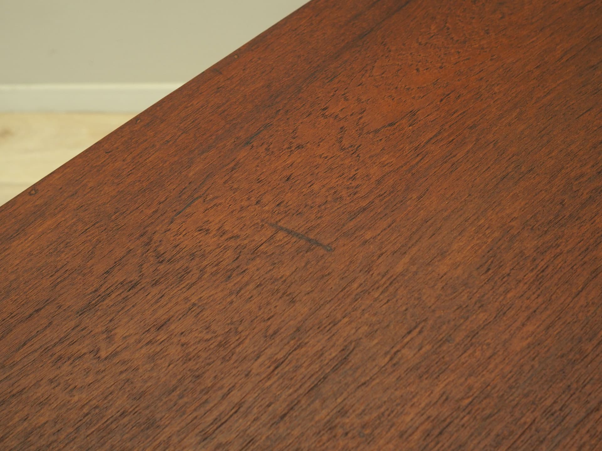 Skrzynia, brązowy, drewno tekowe, Dania, lata 60. - 80733