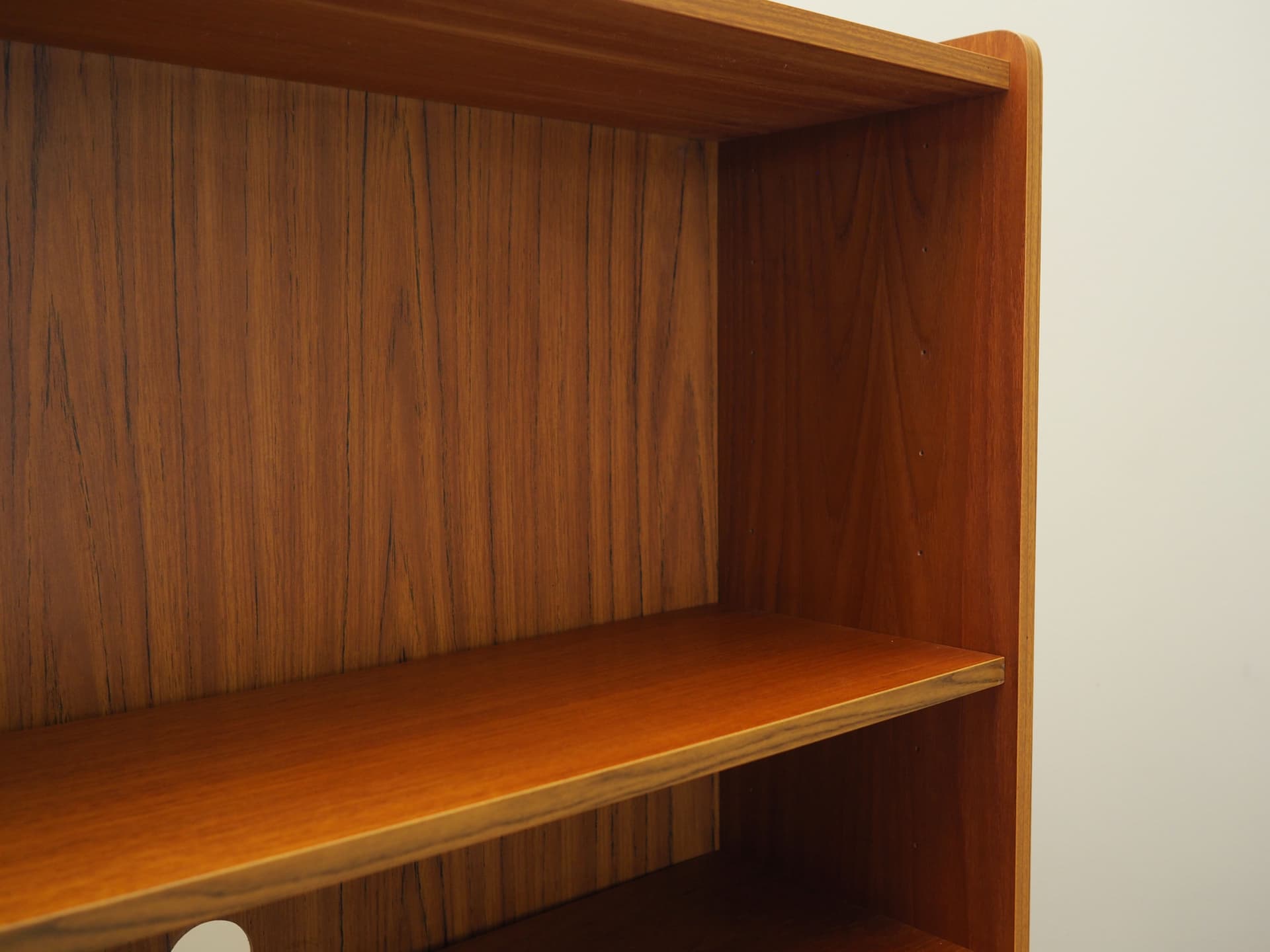 Bookcase, brown teak, Denmark, 1960s. - 80760