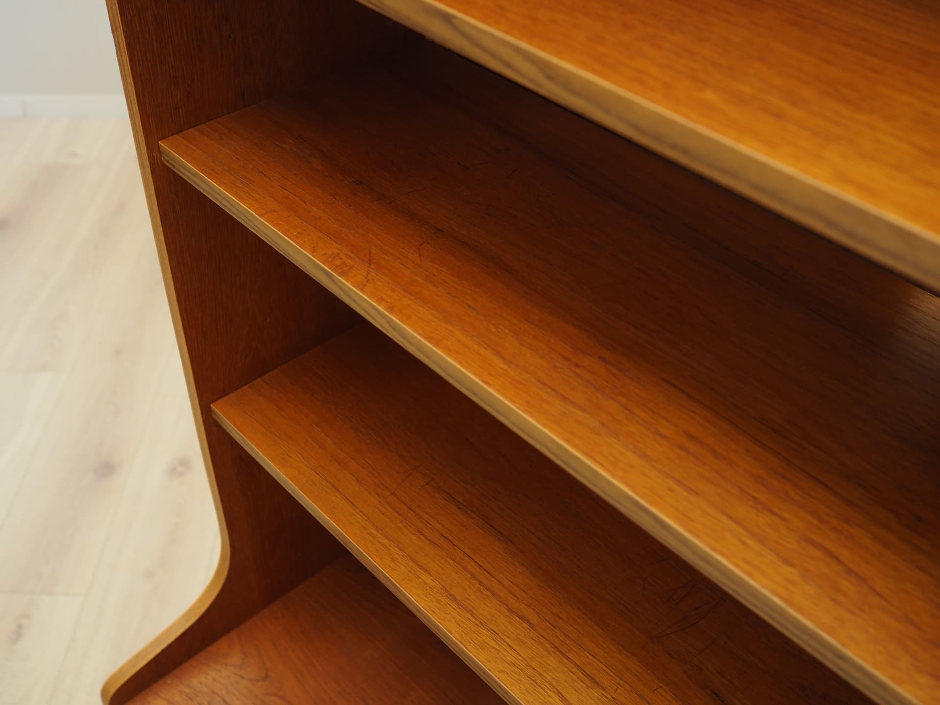Bookcase, brown teak, Denmark, 1960s. - 80761