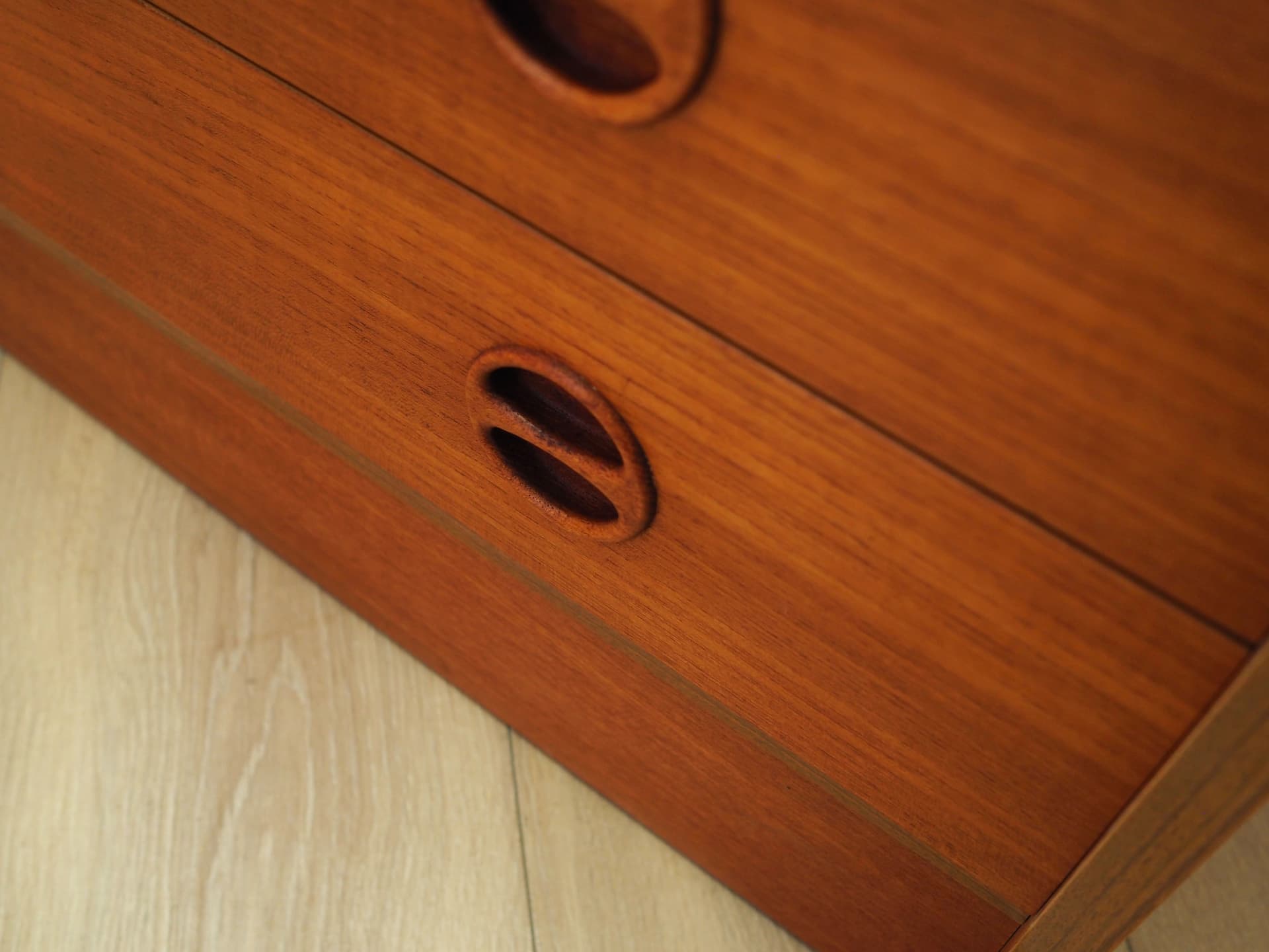 Bookcase, brown teak, Denmark, 1960s. - 80765