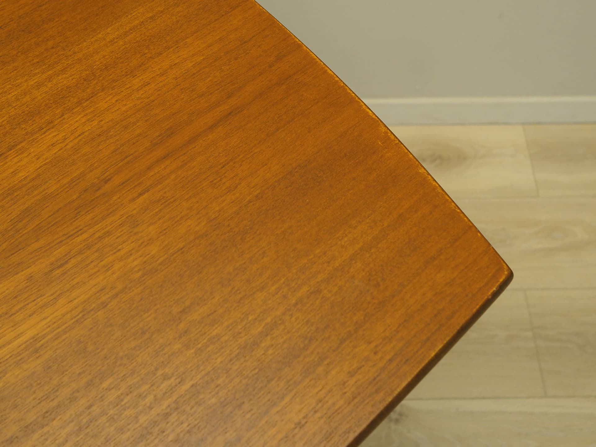 Dining table, brown teak, Denmark, 1960s. - 80805