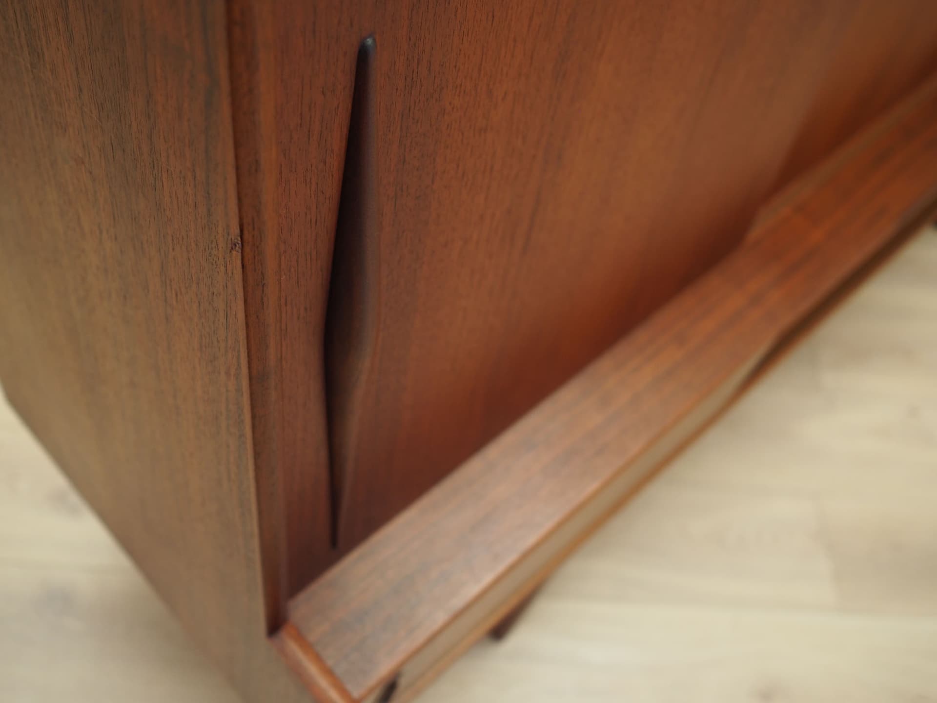 Highboard, teak brązowy, Dania, lata 70. - 80822